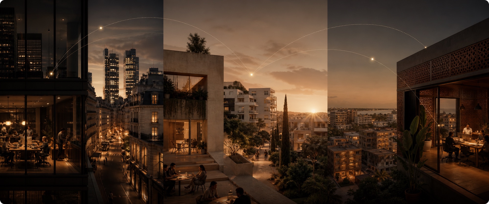 Panorama éditorial reliant Paris, Montpellier et Cotonou