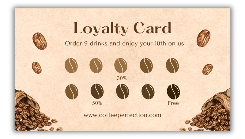 Coffee Perfection — Loyalty Card